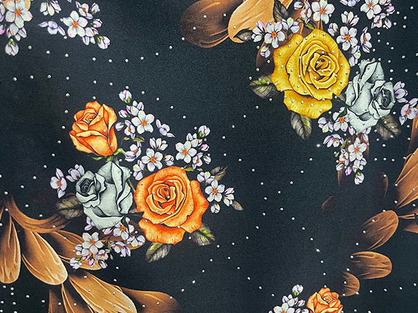 Stone diamond/ outline gold 、silver foil