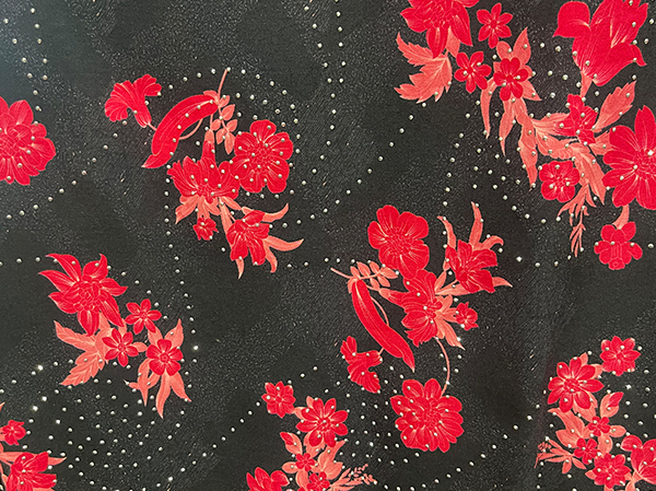 Stone diamond/ outline gold 、silver foil